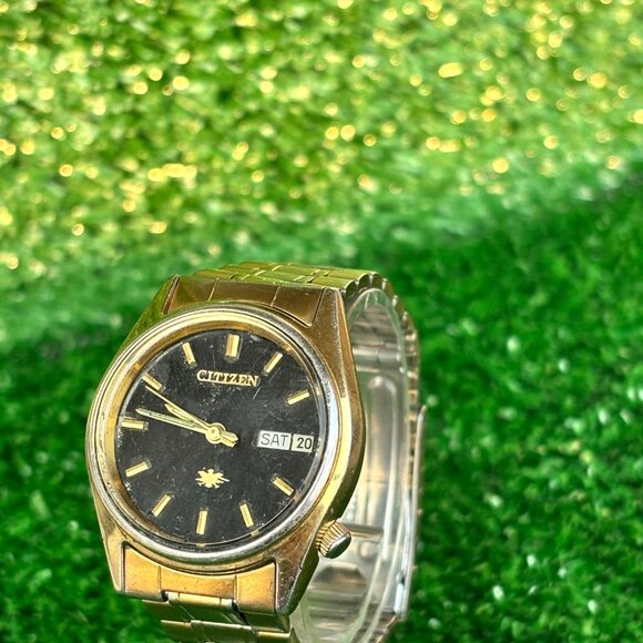 Rare Citizen - Automatic Vintage Watch - Black Dial - Made in Japan - Picture 2 of 6